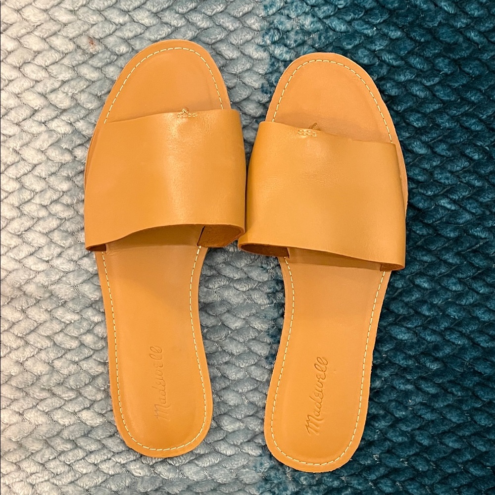 Madewell Women's Brown Slide Sandals